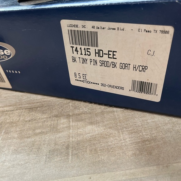 OOAK Vintage Lucchese size 8.5D men’s/ 10 women - Picture 4 of 9